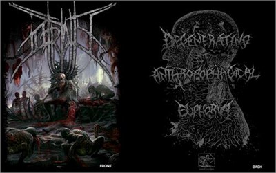 Putridity - Degenerating Anthropophagical Euphoria Short Sleeve Tshirt