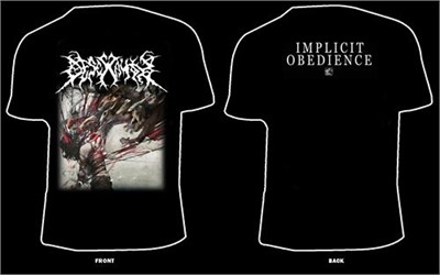 Desecravity - Implicit Obedience Shortsleeve Tshirt + Cd Combo Preorder