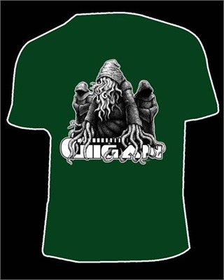 Gigan - Multi-Dimensional Fractal-Sorcery And Super Science Green Tshirt