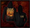Ominous Scriptures - The Fall Of Celestial Thrones Zip Up Hoodie Tshirt